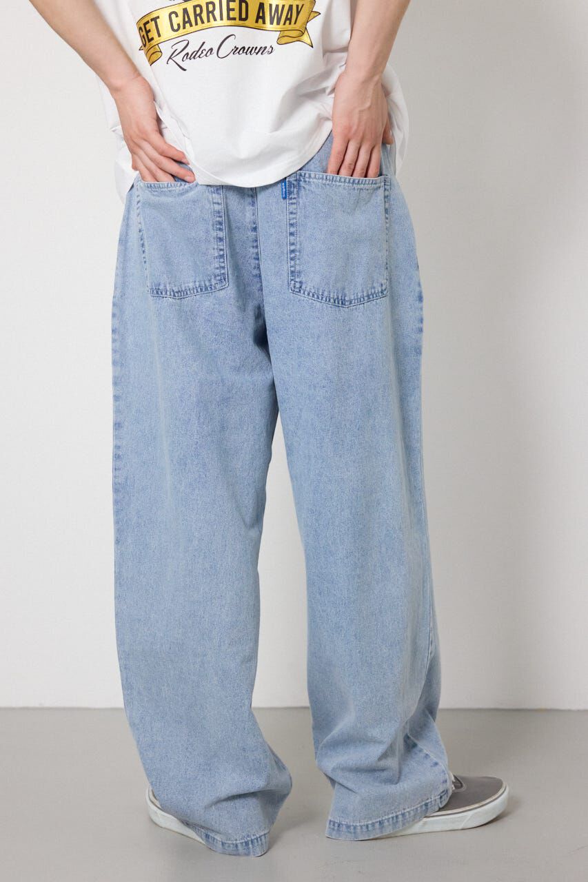 RODEO CROWNS「Coolist Denim ワイドパンツ」|デニム|