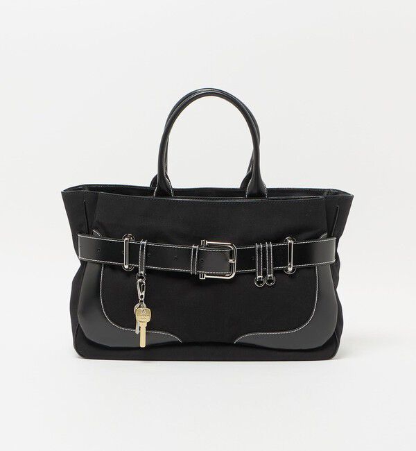OSOI「＜OSOI＞TOTE BROCLE CVS バッグ」|トートバッグ|BLACK