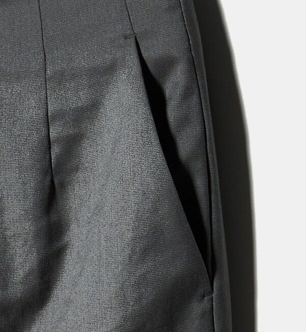 UNITED ARROWS「シャイニー スリム パンツ ‐ストレッチ ウォッシャブル‐」|スラックス|