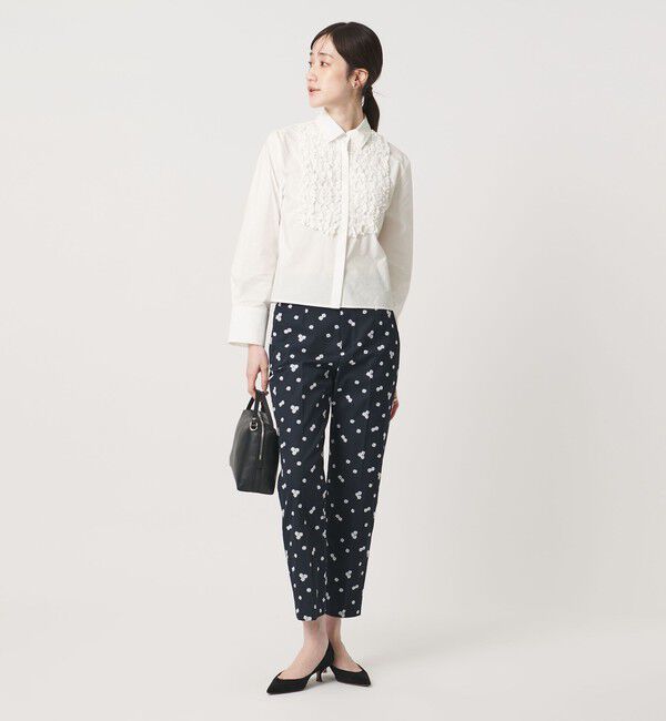 UNITED ARROWS「ファブリカ ミニフリル シャツ」|シャツ・ブラウス|