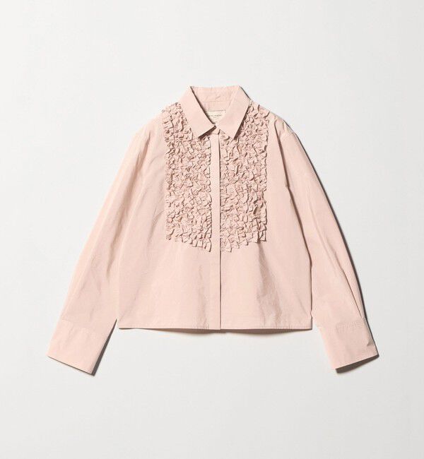 UNITED ARROWS「ファブリカ ミニフリル シャツ」|シャツ・ブラウス|