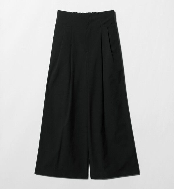 UNITED ARROWS「イージー ワイドパンツ ‐はっ水 UVカット 防シワ ウォッシャブル‐」|スラックス|