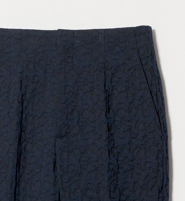 UNITED ARROWS「フクレ ジャガード スリムパンツ ‐ストレッチ ウォッシャブル‐」|スラックス|