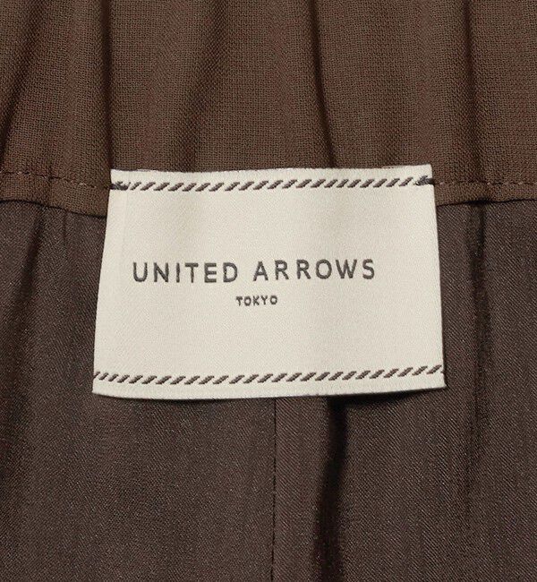 UNITED ARROWS「シアー ギャザー イージーパンツ」|その他|