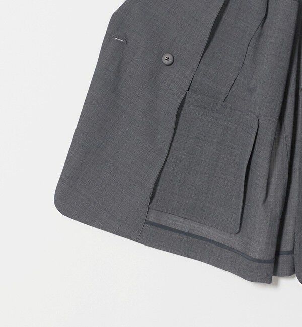 UNITED ARROWS「シアー テーラードジャケット ‐ウォッシャブル‐」|テーラードジャケット|