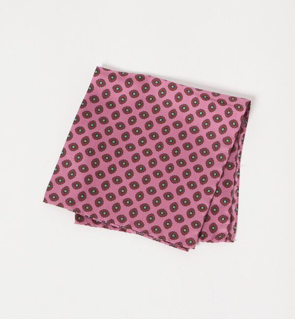 UNITED ARROWS「＜ERRICO FORMICOLA＞カラー コモン チーフ」|ハンカチ|PINK