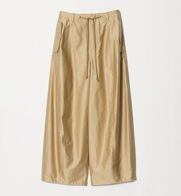UNITED ARROWS「コットン カーブパンツ」|その他|BEIGE