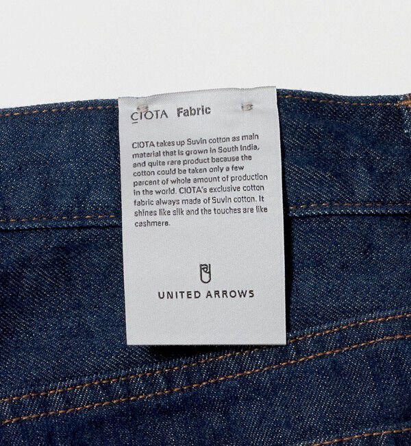 UNITED ARROWS「シオタ マイルドバギー 5ポケット デニム「 SLOW &　」」|デニム|