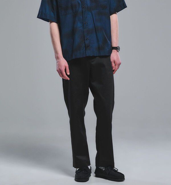 UNITED ARROWS green label relaxing「【別注/WEB限定】＜3/2 WORKS＞GLR チノパンツ -ストレッチ-」|チノ|BLACK
