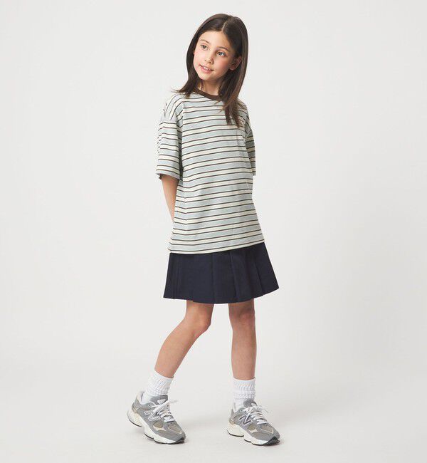 UNITED ARROWS green label relaxing「【スタメンシリーズ】ボーダーＴシャツ / キッズ  100cm-160cm」|Tシャツ・カットソー|