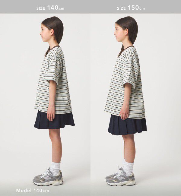 UNITED ARROWS green label relaxing「【スタメンシリーズ】ボーダーＴシャツ / キッズ  100cm-160cm」|Tシャツ・カットソー|