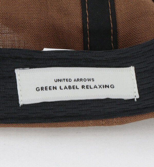 UNITED ARROWS green label relaxing「麻 キャップ 2 UVカット」|キャップ・キャスケット|