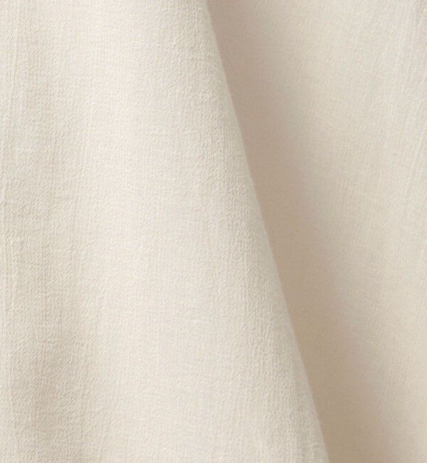 UNITED ARROWS green label relaxing「【WEB限定】＜at ease＞シアー スキッパー シャツ」|シャツ・ブラウス|
