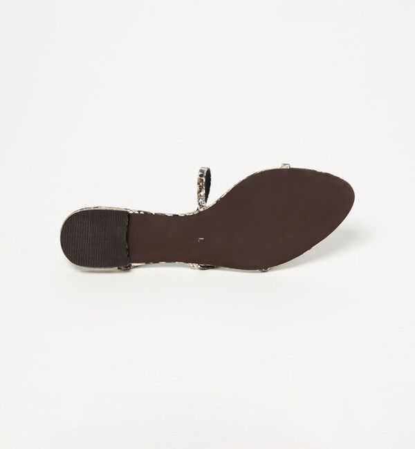 UNITED ARROWS green label relaxing「ライン フラット サンダル」|サンダル|