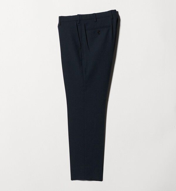 UNITED ARROWS green label relaxing「A+ COOL ポリエステル バーズアイ スタンダード アジャスター NP スラックス -ウォッシャブル・ストレッチ」|スラックス|