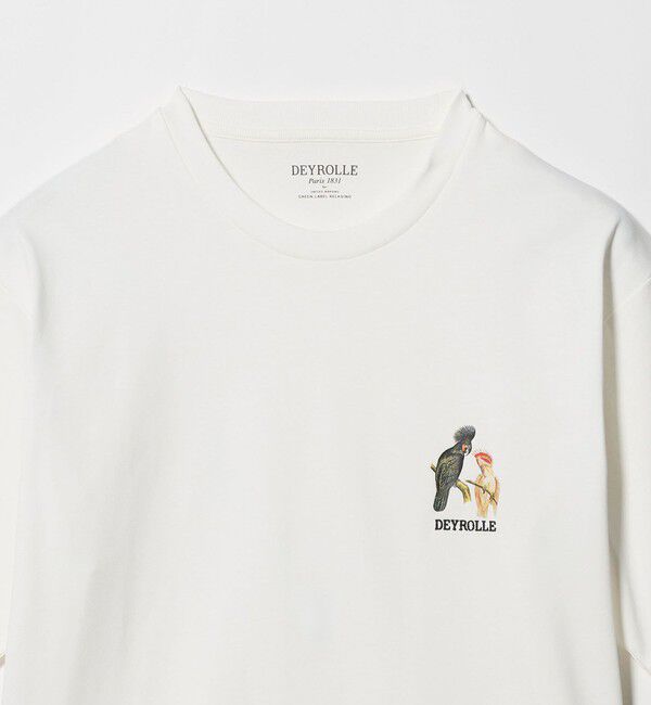 UNITED ARROWS green label relaxing「DEYROLLE GLR プリント クルーネック 半袖 Tシャツ」|Tシャツ・カットソー|