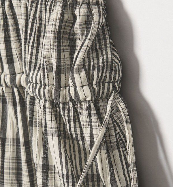 EMMEL REFINES「＜EMMEL REFINES＞EM ビッグチェック キャミワンピース」|ワンピース|