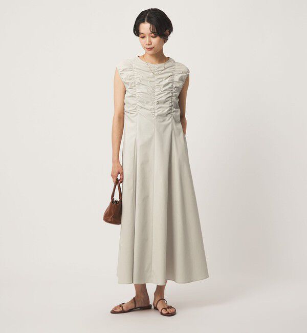 UNITED ARROWS green label relaxing「シャーリング ワンピース」|ワンピース|