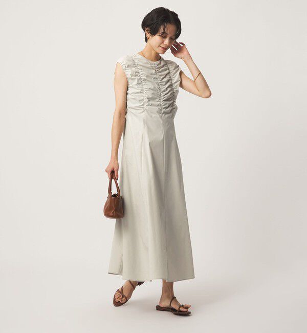 UNITED ARROWS green label relaxing「シャーリング ワンピース」|ワンピース|
