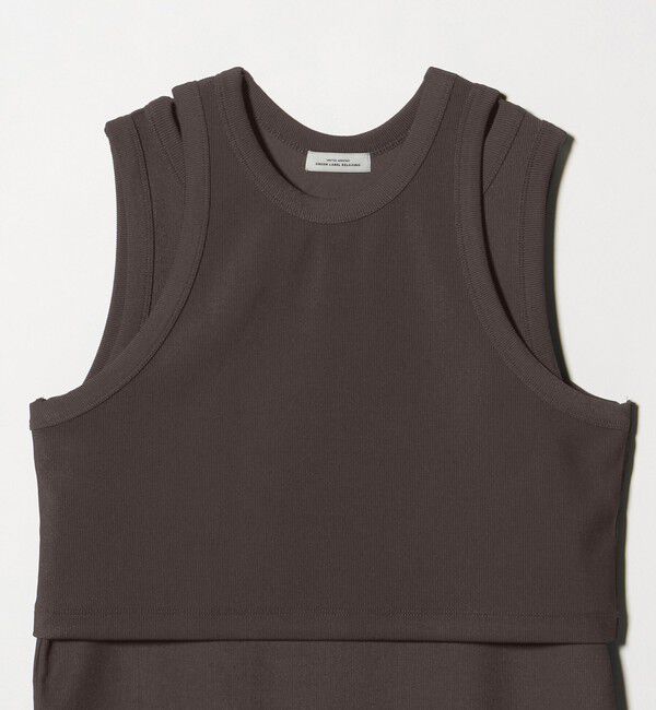 UNITED ARROWS green label relaxing「タンクトップ&times;ノースリーブ ワンピース セット」|ワンピース|