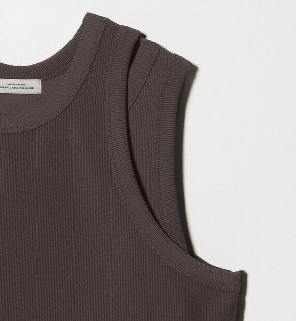 UNITED ARROWS green label relaxing「タンクトップ&times;ノースリーブ ワンピース セット」|ワンピース|