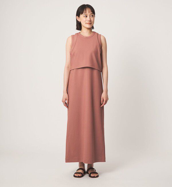 UNITED ARROWS green label relaxing「タンクトップ&times;ノースリーブ ワンピース セット」|ワンピース|