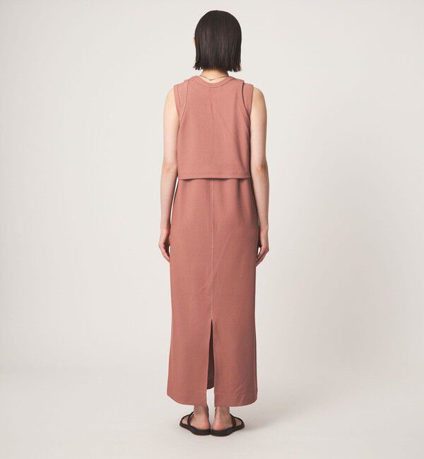 UNITED ARROWS green label relaxing「タンクトップ&times;ノースリーブ ワンピース セット」|ワンピース|