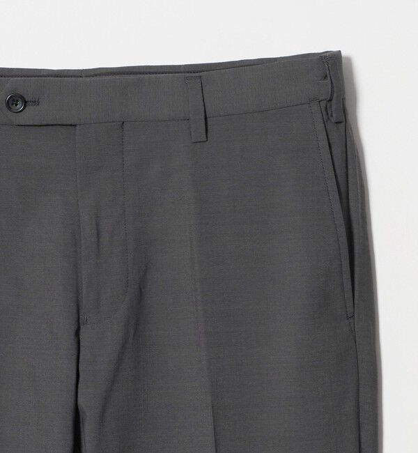 UNITED ARROWS green label relaxing「A+ air TW サイロ ソリッド アジャスター スラックス -接触冷感・通気性-」|スラックス|