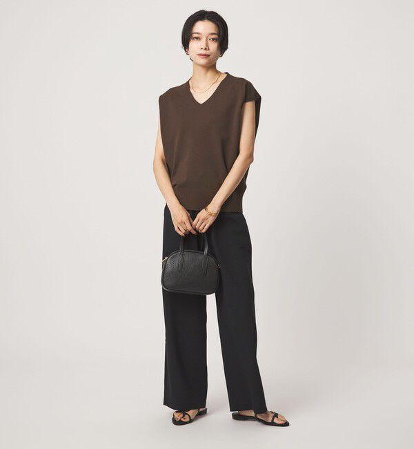 UNITED ARROWS green label relaxing「Vネック ニット ベスト」|ベスト・ジレ|