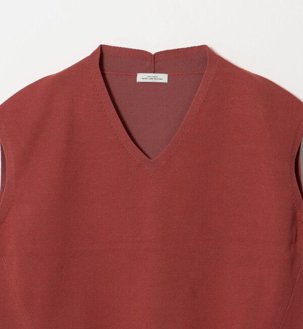UNITED ARROWS green label relaxing「Vネック ニット ベスト」|ベスト・ジレ|