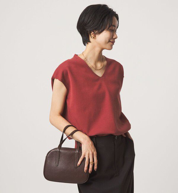 UNITED ARROWS green label relaxing「Vネック ニット ベスト」|ベスト・ジレ|