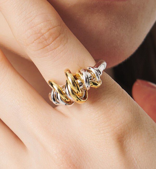 BEAUTY&YOUTH UNITED ARROWS「＜LAPUIS＞Coil Around リング」|リング|