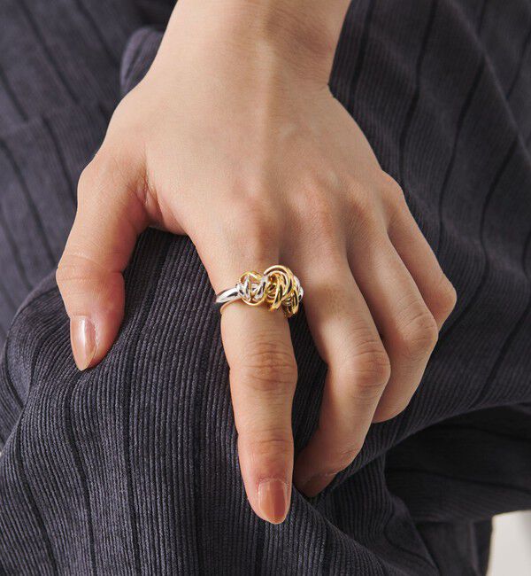 BEAUTY&YOUTH UNITED ARROWS「＜LAPUIS＞Coil Around リング」|リング|