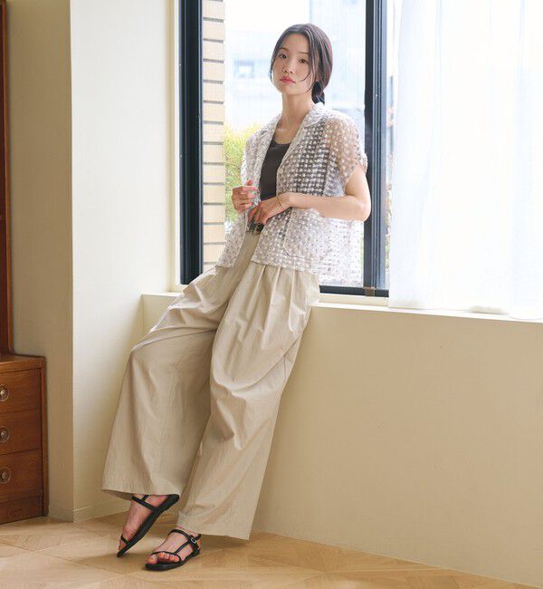 BEAUTY&YOUTH UNITED ARROWS「スマート ヘンケイ Tストラップ サンダル」|サンダル|