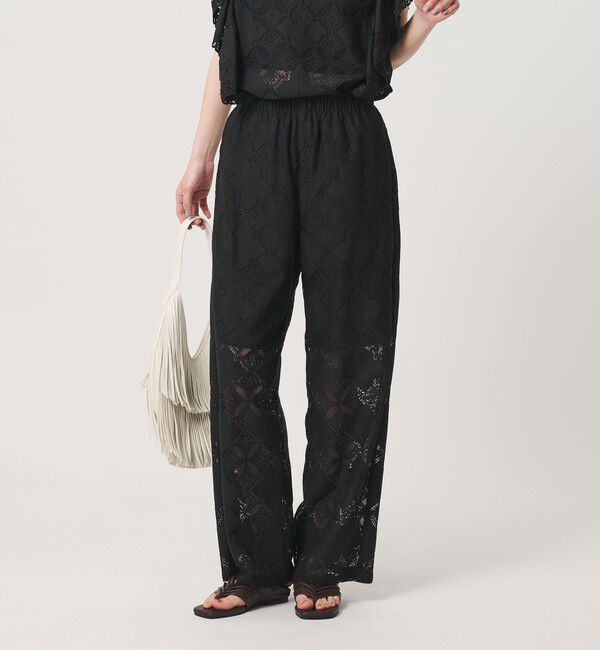 BEAUTY&YOUTH UNITED ARROWS「【WEB限定 Wardrobe DAILY MINIMAL】レース イージーパンツ ウォッシャブル」|その他|