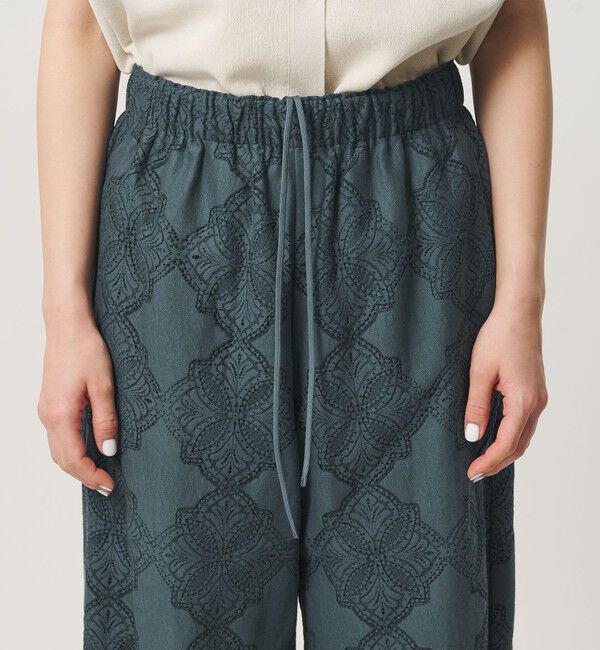 BEAUTY&YOUTH UNITED ARROWS「【WEB限定 Wardrobe DAILY MINIMAL】レース イージーパンツ ウォッシャブル」|その他|