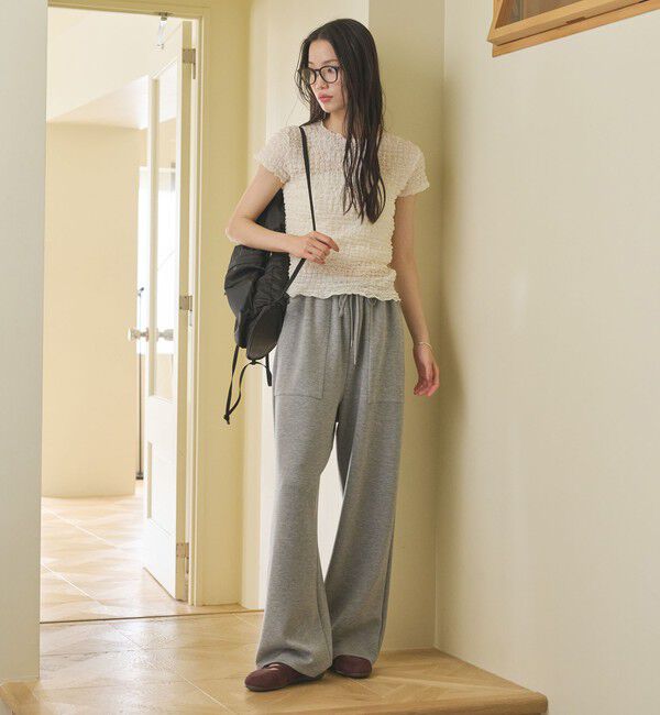 BEAUTY&YOUTH UNITED ARROWS「【WEB限定】シュリンクレース プルオーバー」|Tシャツ・カットソー|