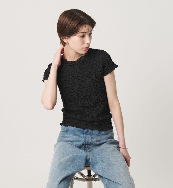 BEAUTY&YOUTH UNITED ARROWS「【WEB限定】シュリンクレース プルオーバー」|Tシャツ・カットソー|