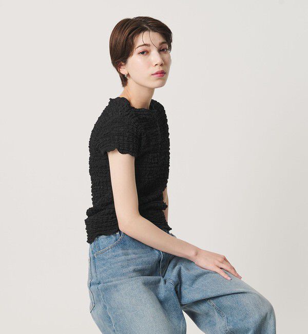 BEAUTY&YOUTH UNITED ARROWS「【WEB限定】シュリンクレース プルオーバー」|Tシャツ・カットソー|