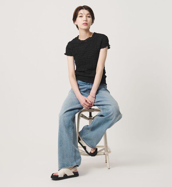 BEAUTY&YOUTH UNITED ARROWS「【WEB限定】シュリンクレース プルオーバー」|Tシャツ・カットソー|