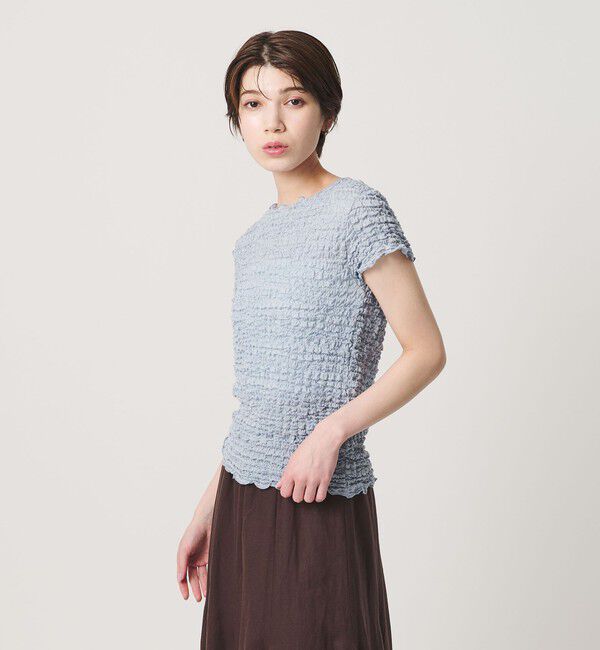 BEAUTY&YOUTH UNITED ARROWS「【WEB限定】シュリンクレース プルオーバー」|Tシャツ・カットソー|