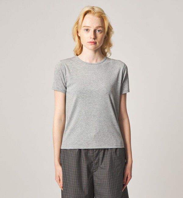 STEVEN ALAN「＜Steven Alan＞ラメジャージー シェルタック プルオーバー」|Tシャツ・カットソー|