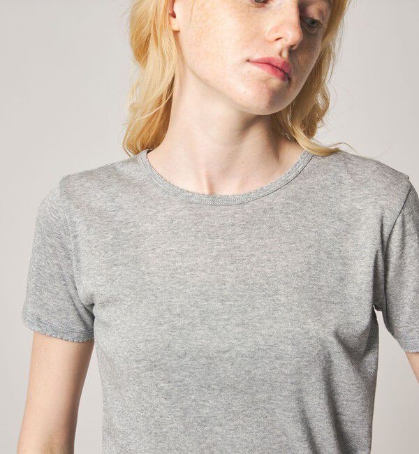 STEVEN ALAN「＜Steven Alan＞ラメジャージー シェルタック プルオーバー」|Tシャツ・カットソー|