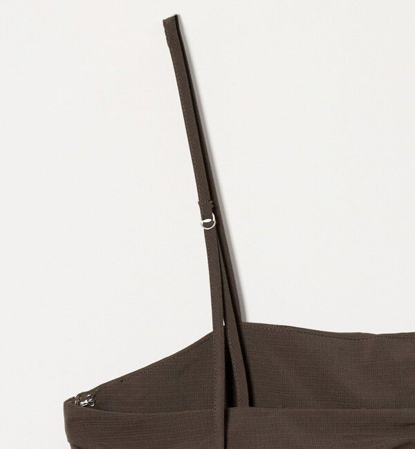 BEAUTY&YOUTH UNITED ARROWS「チェック＆ソリッド キャミソールワンピース ウォッシャブル」|ワンピース|