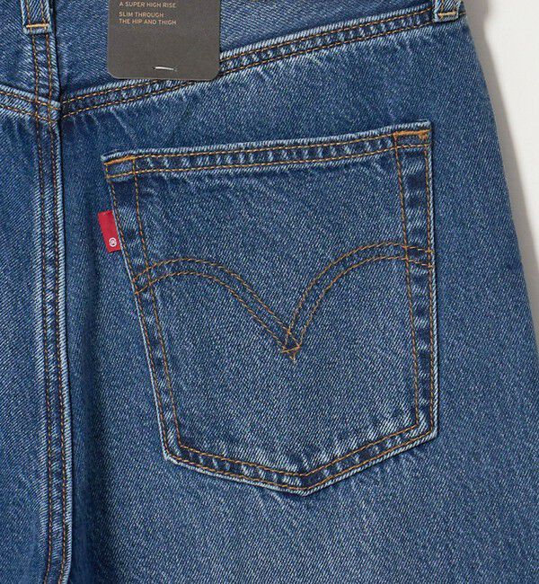 BEAUTY&YOUTH UNITED ARROWS「【国内EXCLUSIVE】＜Levi's＞RIBCAGE ワイドデニムパンツ」|デニム|