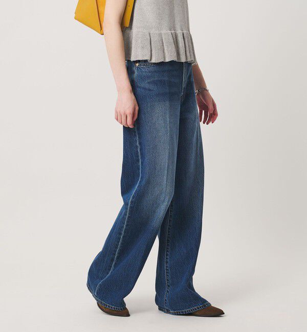 BEAUTY&YOUTH UNITED ARROWS「【国内EXCLUSIVE】＜Levi's＞RIBCAGE ワイドデニムパンツ」|デニム|