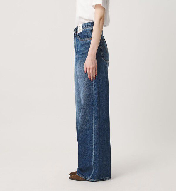 BEAUTY&YOUTH UNITED ARROWS「【国内EXCLUSIVE】＜Levi's＞RIBCAGE ワイドデニムパンツ」|デニム|