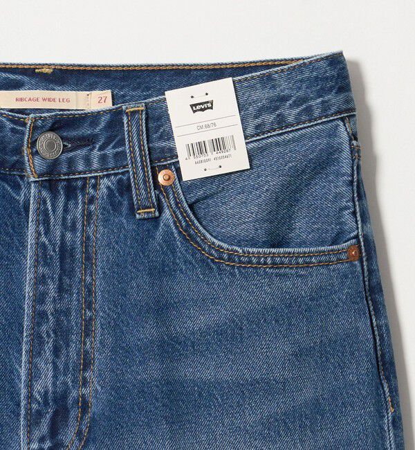 BEAUTY&YOUTH UNITED ARROWS「【国内EXCLUSIVE】＜Levi's＞RIBCAGE ワイドデニムパンツ」|デニム|