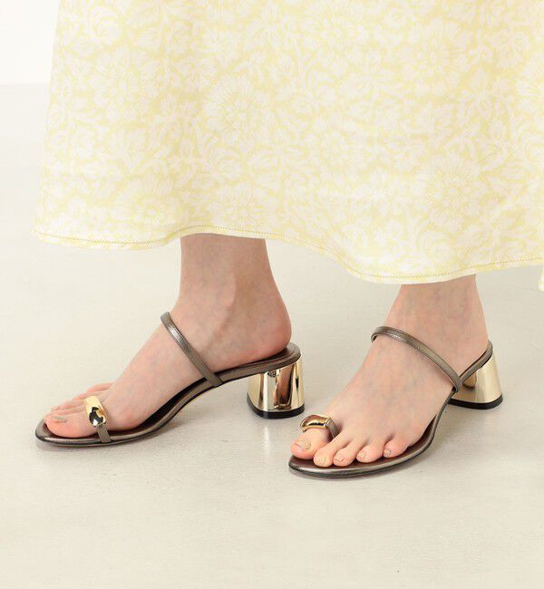 TOMORROWLAND GOODS「Il Sandalo of Capri THONG ヒールサンダル」|サンダル|