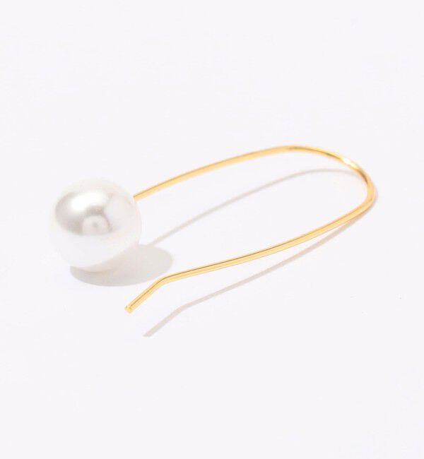 TOMORROWLAND GOODS「【別注】Kenneth Jay Lane pearl drop wire ピアス」|ピアス|